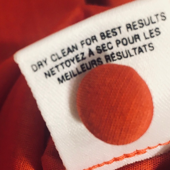 ANTHROPOLOGIE Button Down Smoked Orange Shirt - Picture 12 of 12